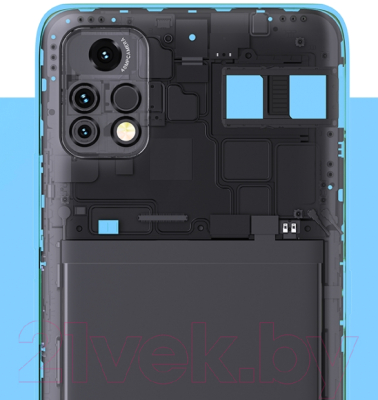 Смартфон Umidigi A13 Pro 5G (голубой)