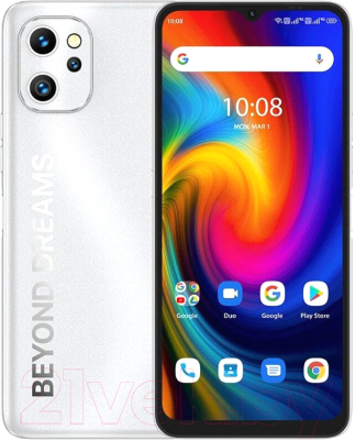 Смартфон Umidigi F3 5G (серебристый) - фото