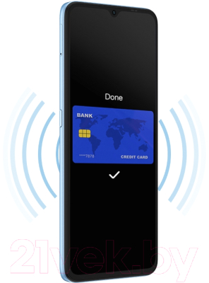 Смартфон Umidigi F3S (гавайский синий)