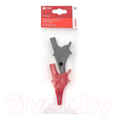 Зажимы типа «крокодил» EKF Expert TLA3102