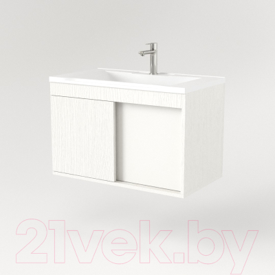 Тумба под умывальник Дабер 014 600 / Т14.6.0.5 (белый древесный)