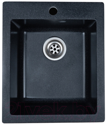Мойка кухонная Granrus GR-415 (черный) - фото