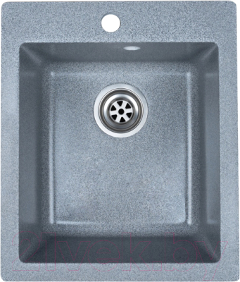 Мойка кухонная Granrus GR-415 (темно-серый) - фото