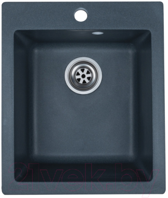 Мойка кухонная Granrus GR-415 (антрацит) - фото