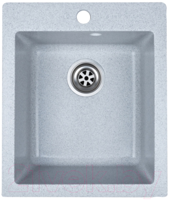 Мойка кухонная Granrus GR-415 (светло-серый) - фото