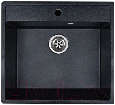 Мойка кухонная Granrus GR-555 (черный) - фото