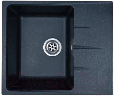 Мойка кухонная Granrus GR-575 (черный) - фото