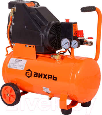 Воздушный компрессор Вихрь КП-195/24 - фото