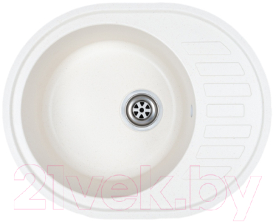 Мойка кухонная Granrus GR-620 (белый) - фото