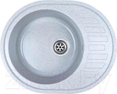 Мойка кухонная Granrus GR-620 (светло-серый) - фото