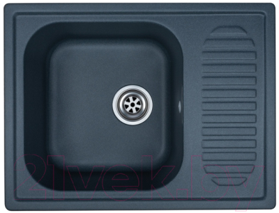 Мойка кухонная Granrus GR-645 (антрацит) - фото