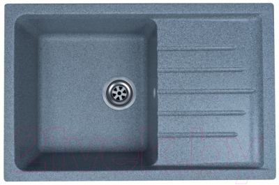 Мойка кухонная Granrus GR-750 (темно-серый) - фото