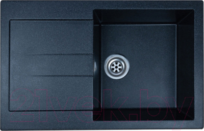 Мойка кухонная Granrus GR-780 (черный) - фото