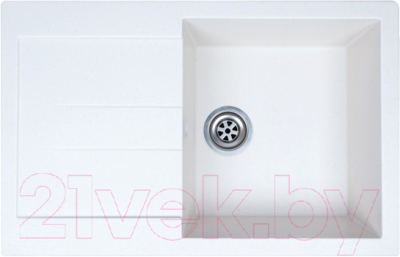 Мойка кухонная Granrus GR-780 (белый) - фото