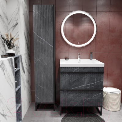 Шкаф-пенал для ванной Mixline Окленд Лофт L 553154