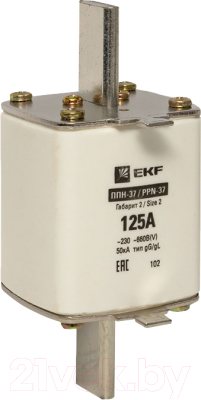 Предохранитель плавкий EKF PROxima fus-37/400/125 - фото