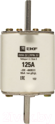 Предохранитель плавкий EKF PROxima fus-37/400/125