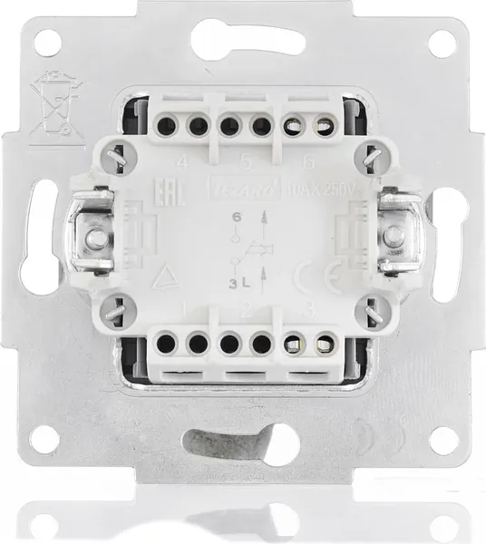 Кнопка звонка Lezard Vesna 742-3788-103