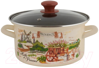 Кастрюля КМЗ Травы Прованса-1 Экстра 51904-352/4.02 - фото
