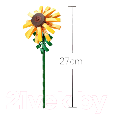Конструктор MoYu Цветы. Подсолнух MY87026 / 9828376