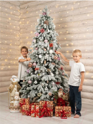 Ель искусственная National Tree Company Ариадна заснеженная / АРД/ЗСН-180