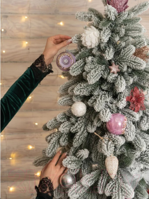 Ель искусственная National Tree Company Ариадна заснеженная / АРД/ЗСН-180