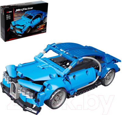 Конструктор инерционный Decool Техно. Вилди 3820 / 9888331