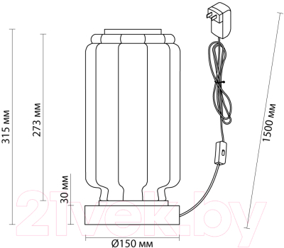 Прикроватная лампа Odeon Light Jam 5409/10TL