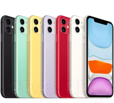 Смартфон восстановленный Apple iPhone 11 128GB Flip Грейд A