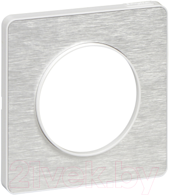 Рамка для выключателей и розеток Schneider Electric Odace S52P802K - фото