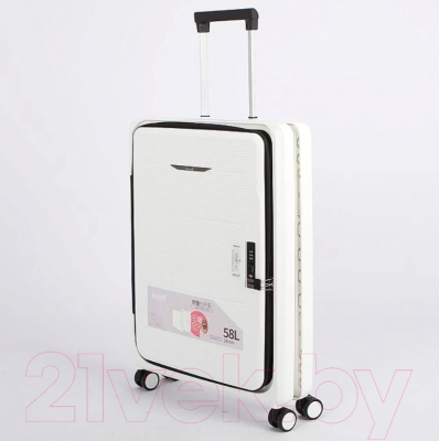Чемодан на колесах Bubule 337-ZD-24WHT