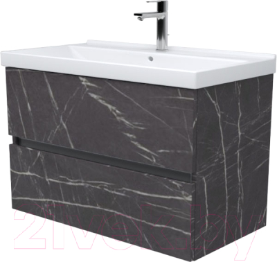 Тумба под умывальник Дабер 011 Cersanit Como 70 / Т11.7С.0.12Ч_light - фото