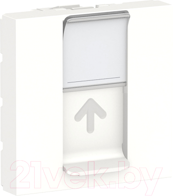 Лицевая панель для розетки Schneider Electric Unica Modular NU941118 - фото