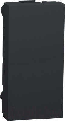 Декоративная заглушка для розетки Schneider Electric Unica NU986554 - фото