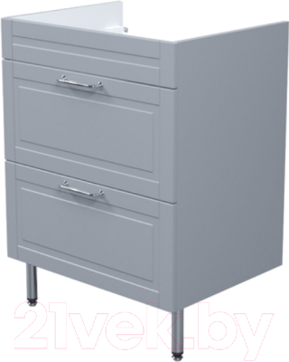 Тумба под умывальник IDDIS Oxford OXF60L0i95 (светло-серый) - фото