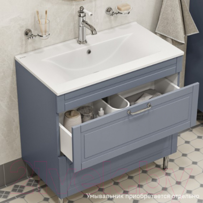 Тумба под умывальник IDDIS Oxford OXF60L0i95 (светло-серый)