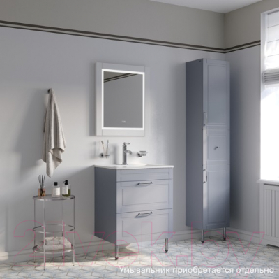 Тумба под умывальник IDDIS Oxford OXF60L0i95 (светло-серый)