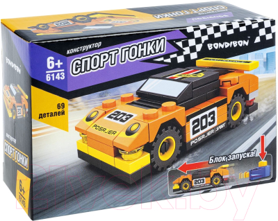 Конструктор Bondibon Спорт Гонки / ВВ6143 - фото