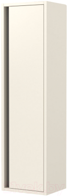 Шкаф-полупенал для ванной Дабер 014 / СТ14.0.0.19 (бежевый/серый) - фото