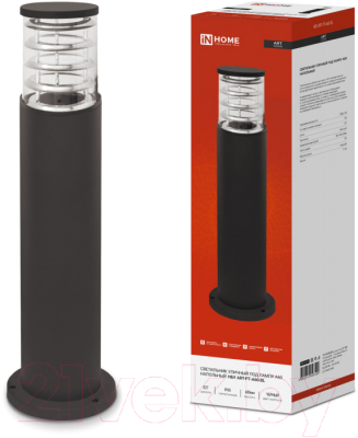 Светильник уличный INhome НБУ ART-PT-A60-BL / 4690612048499