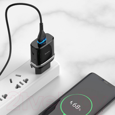 Адаптер питания сетевой Hoco C12Q