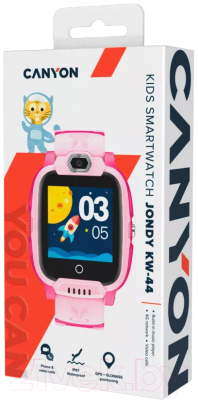 Умные часы детские Canyon Jondy KW-44 / CNE-KW44PP