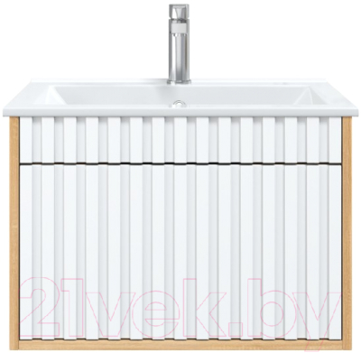 Тумба под умывальник Onika Дайлер 60 / 106150 (белый/дуб сонома)