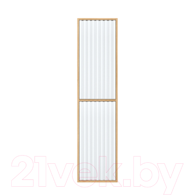 Шкаф-полупенал для ванной Onika Дайлер 35 / 403568 (белый/дуб сонома)