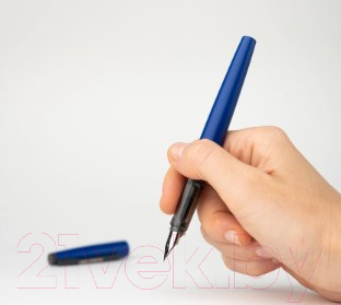 Ручка перьевая Малевичъ С черной тушью и значком / 196429