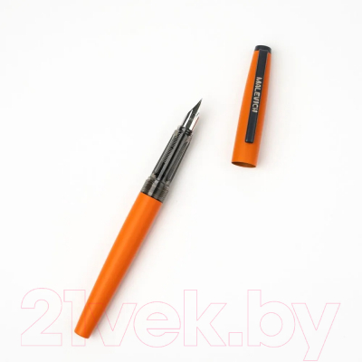 Ручка перьевая Малевичъ С черной тушью и значком / 196430