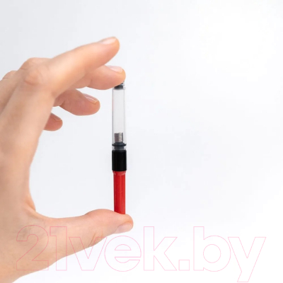 Ручка перьевая Малевичъ С черной тушью и значком / 196432