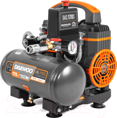 Воздушный компрессор Daewoo Power DAC 170S - фото