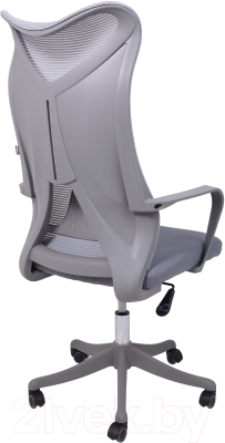 Кресло офисное AksHome Abraham (серый/серый)