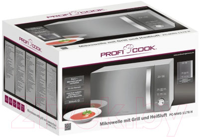 Микроволновая печь Profi Cook PC-MWG 1176